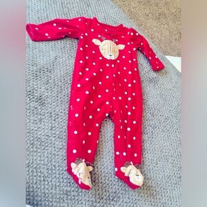 Girls onesie/jumpsuit zip up (size 3-6months) never used.